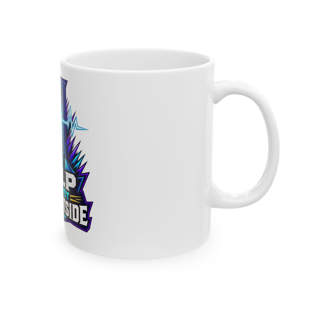 Help Does Not Wait Outside Mug - Emergency Medical EMT Paramedic Coffee Cup