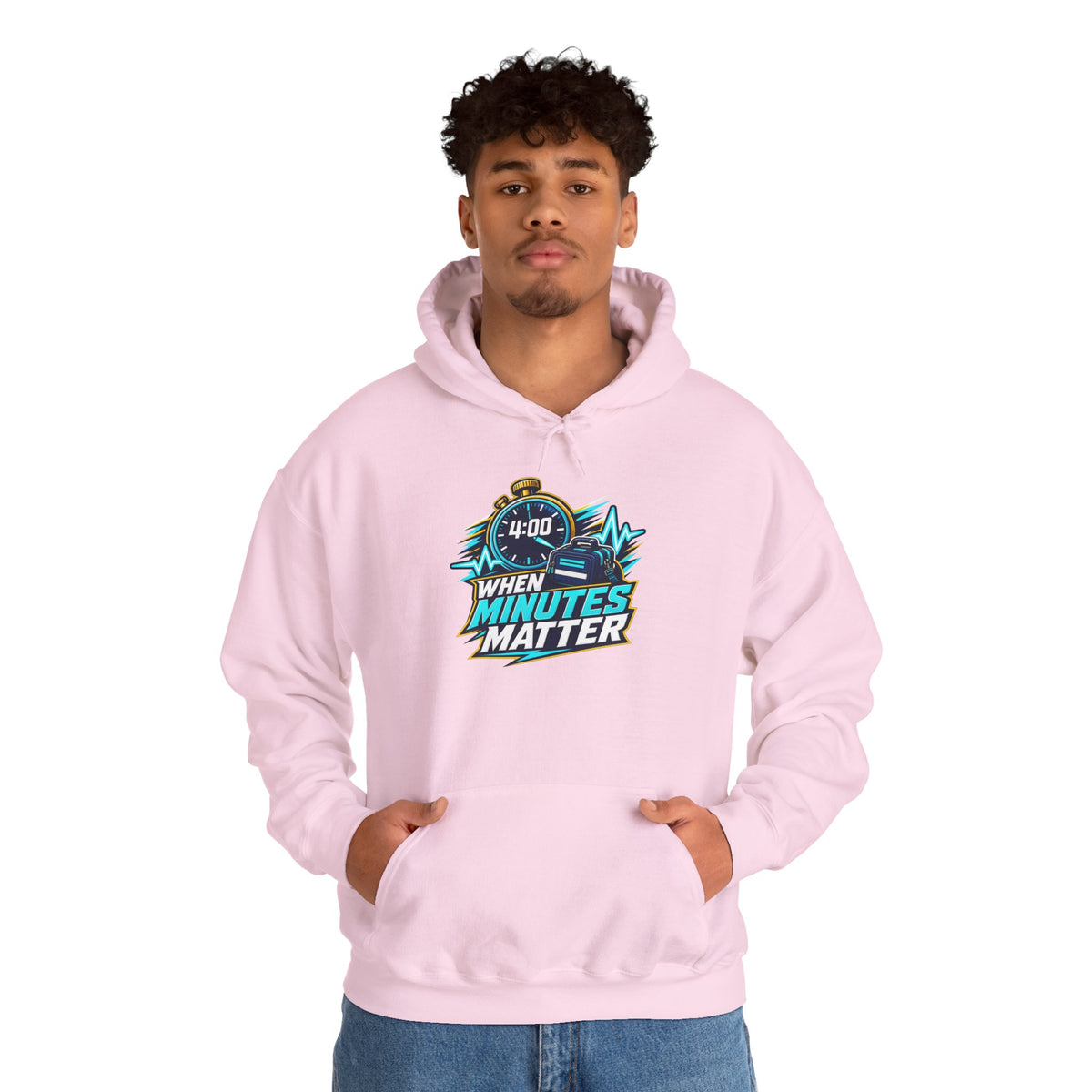 When Minutes Matter Hoodie - Emergency Response & First Responder Awareness Sweatshirt