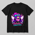 Pink Heart. Chaos Soul. Unisex T-Shirt mockup