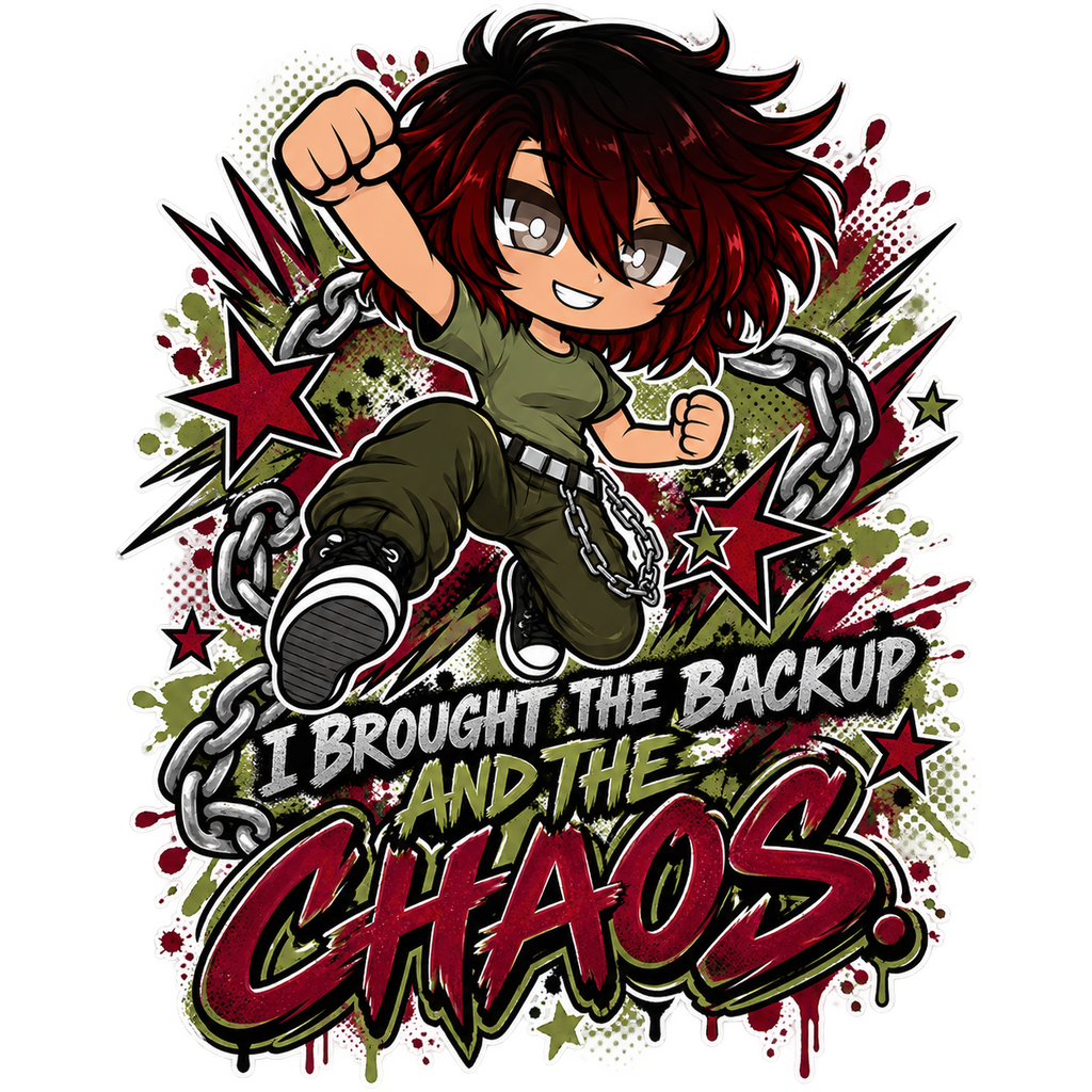 BFF I Brought the Backup and the Chaos artwork