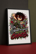 BFF I Brought the Backup and the Chaos poster mockup