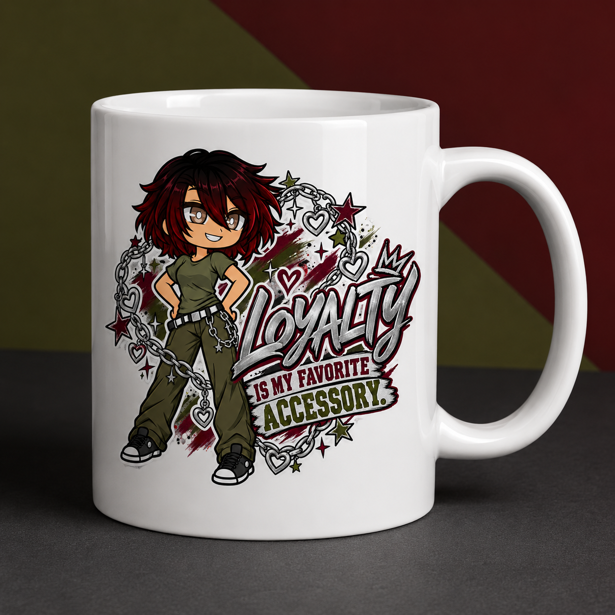 BFF Loyalty Is My Favorite Accessory mug mockup