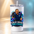 Calm Inside the Chaos TEMS support tumbler mockup