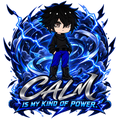 Calm Is My Kind of Power tumbler artwork