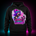 Chaos Fights Cancer Pullover Hoodie product mockup