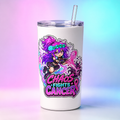 Chaos Fights Cancer — Tumbler digital product mockup