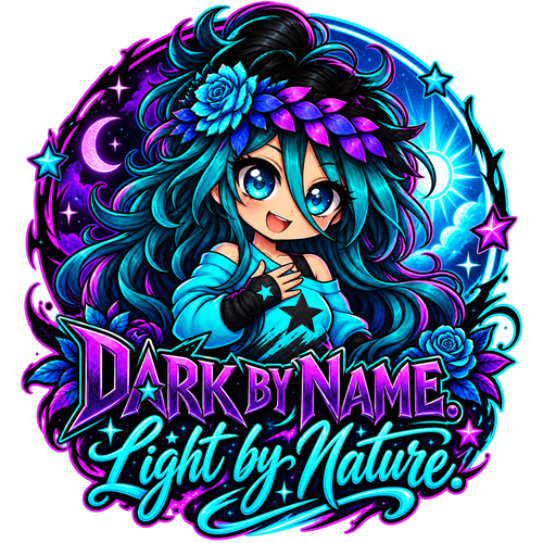 Dark by Name Light by Nature digital artwork