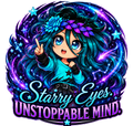 Dark Starry Eyes Unstoppable Mind poster artwork