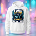 Four Minutes Can Change Everything - TEMS Support Pullover Hoodie product mockup