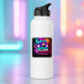 Heroes, Villains & Ships Water Bottle product mockup