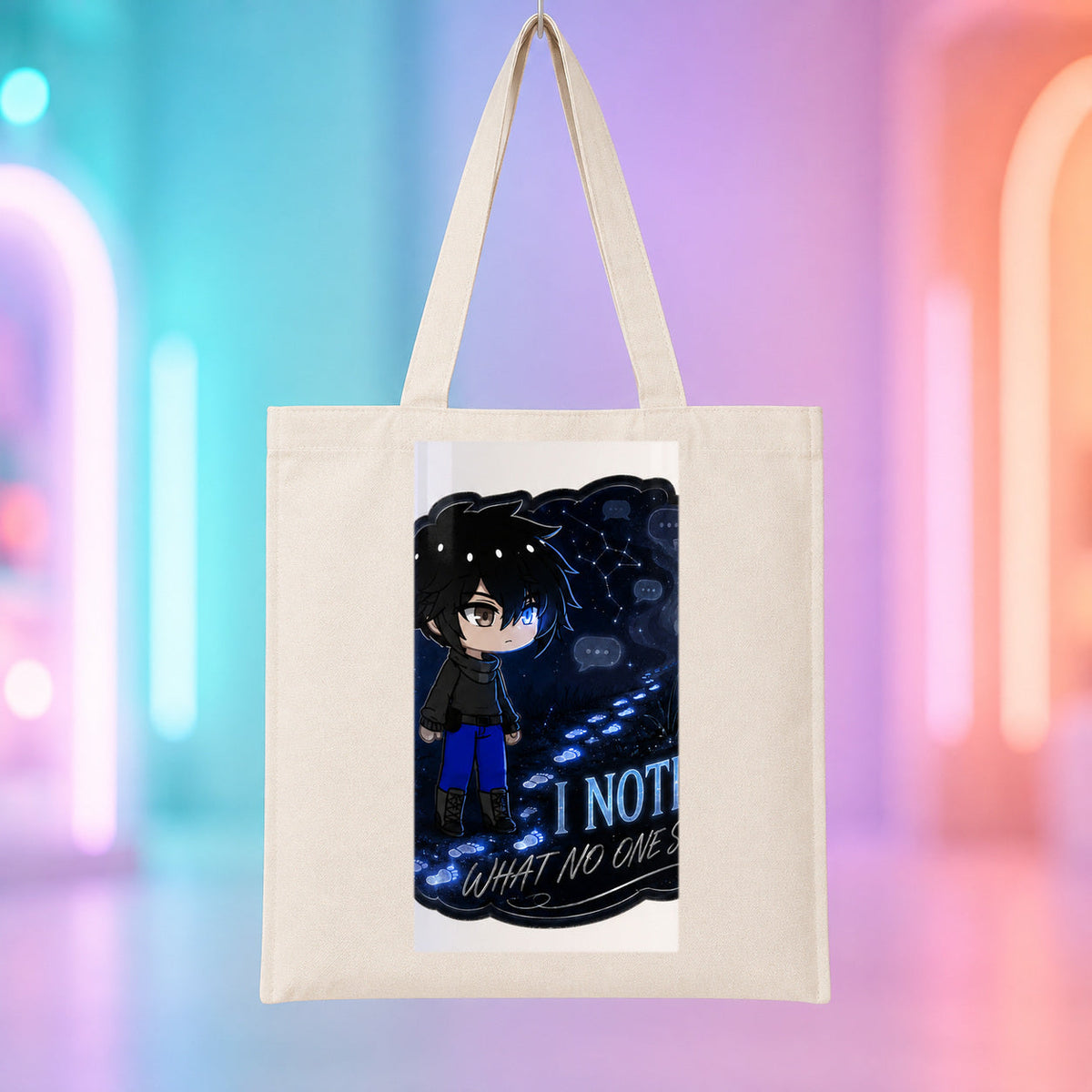 Mui - I Notice What No One Says Tote Bag product mockup