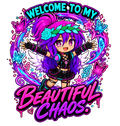 Kita Welcome to My Beautiful Chaos digital artwork