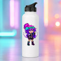 Kita - My Wings Run on Music Water Bottle product mockup