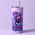 Kita My Wings Run on Music tumbler mockup