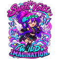 Kita Sweet Voice Wild Imagination hoodie artwork