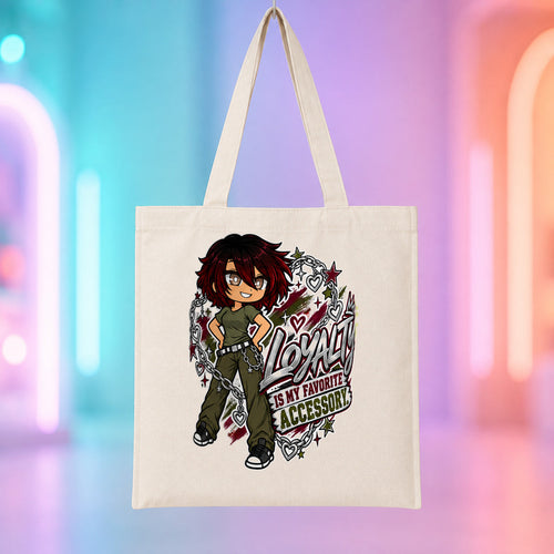 BFF - Loyalty Is My Favorite Accessory Tote Bag product mockup