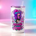 My Wings Stand in Pink — Tumbler digital product mockup