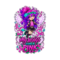 My Wings Stand in Pink Water Bottle cause design