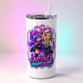 No One Fights Alone — Tumbler digital product mockup