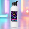Kiri - Purple at the Edges, Power at the Core Water Bottle product mockup