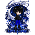 Quiet Doesn't Mean Empty notebook artwork