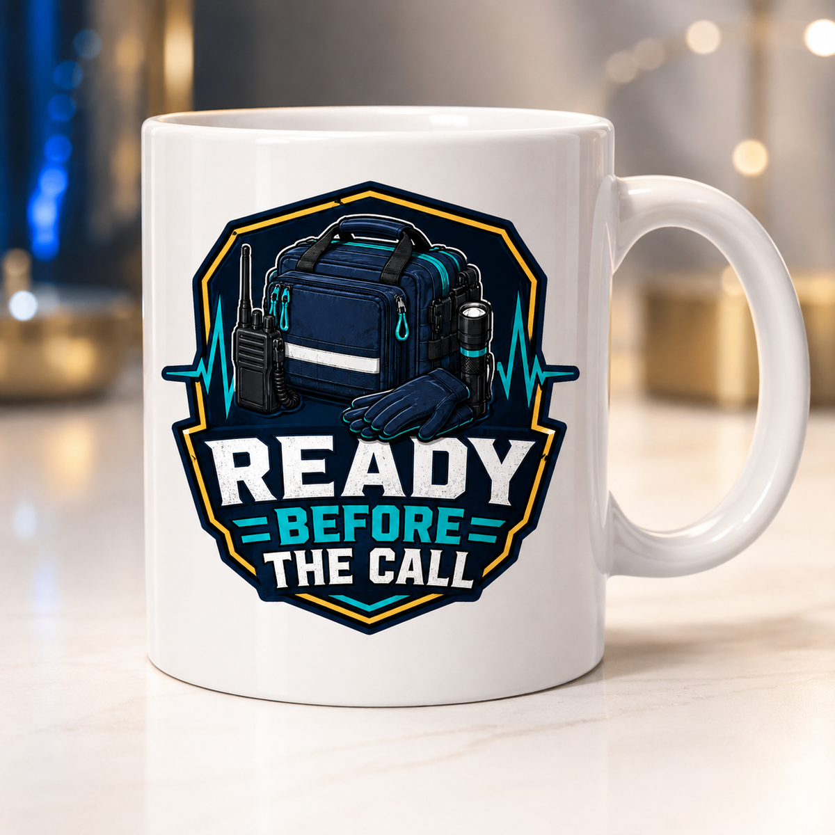 Ready Before the Call Tote Bag design reference