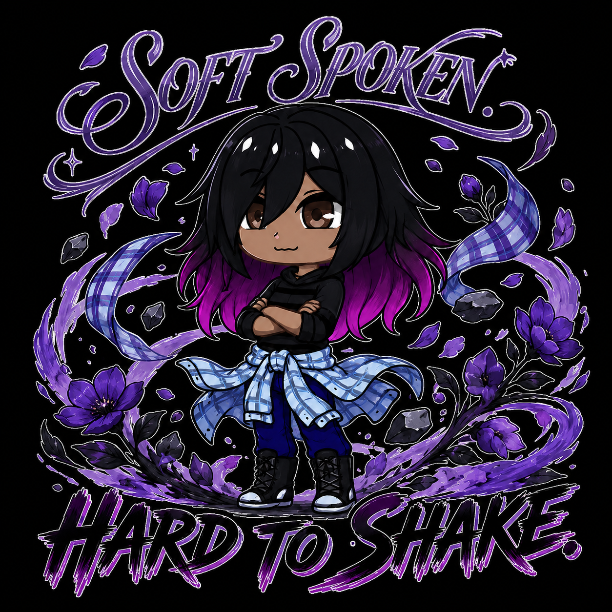 Soft Spoken Hard to Shake poster artwork