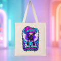 Ready Heart Brave Wings - TEMS Support Tote Bag product mockup