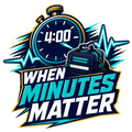 When Minutes Matter Art Print cause design
